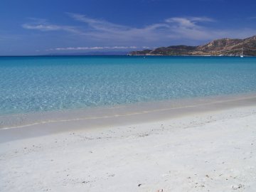 Holidays in Sardinia - beautiful beach in Villasimius