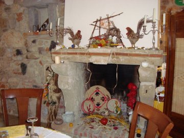 Openhaard - Villa Loreto - Alghero - Sardinië