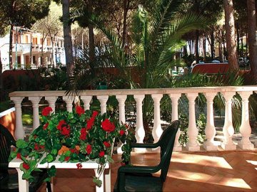 Terras - Appartementen Villa Sa Prama - Orosei - Sardinië