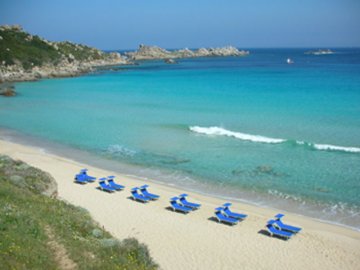 Strand van Rena Bianca - Sardinië