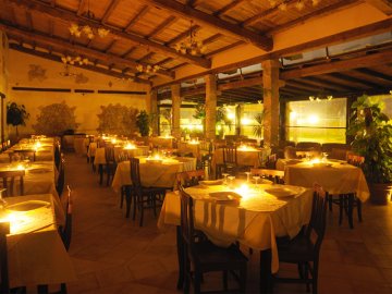 Overdekt restaurant buiten - Agriresidence Fontana dei Desideri - Alghero - Sardinië