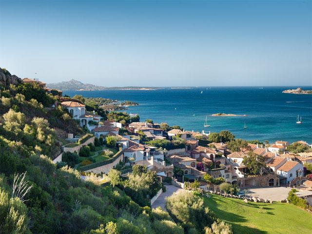 Panoramisch uitzicht - Relais Villa del Golfo - noord Sardinie