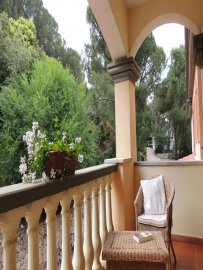 Hotel Su Lithu - terras - sardinie